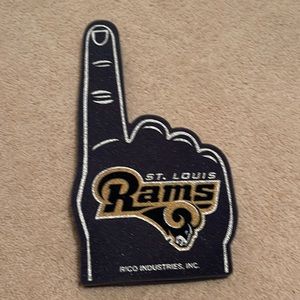 St. Louis Rams foam finger